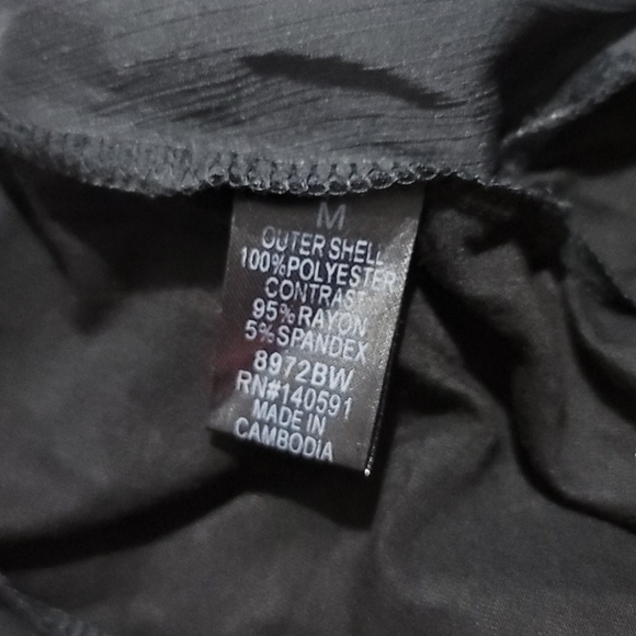 CQ by CQ New Black Sheer Faux Wrap Bodysuit - Picture 6 of 6